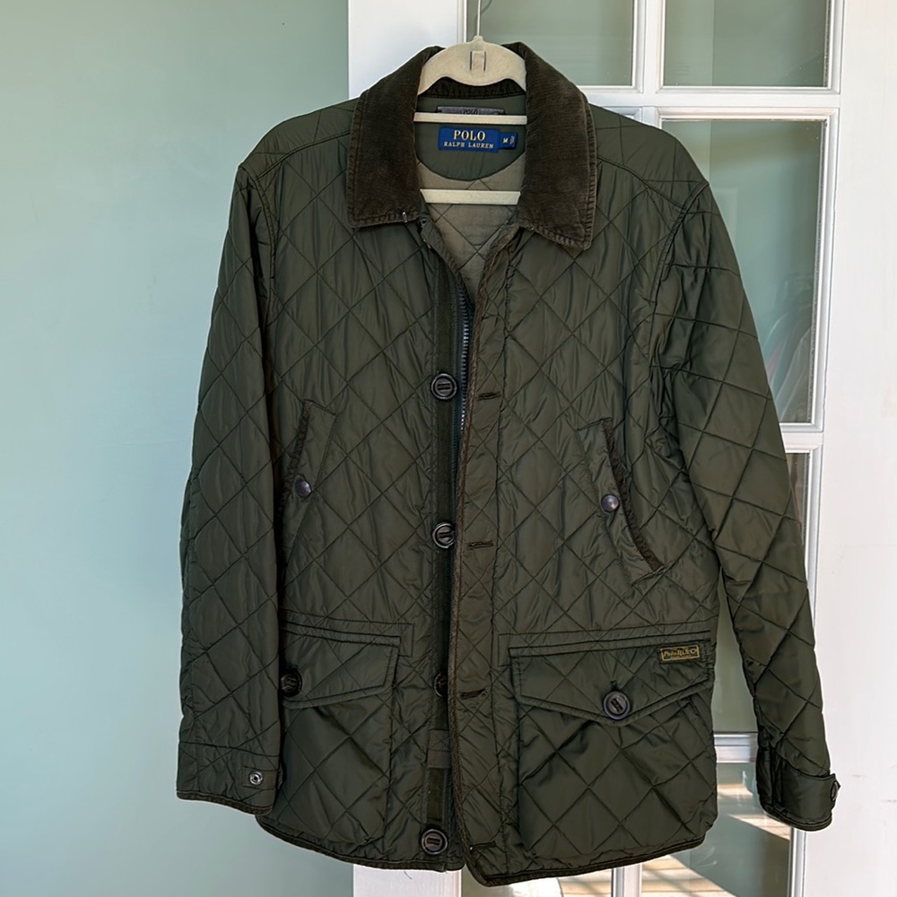 Polo quilted jacket for men
